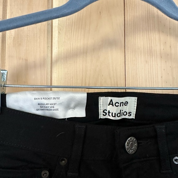 Acne STUDIOS Black skinny jeans - Picture 2 of 3